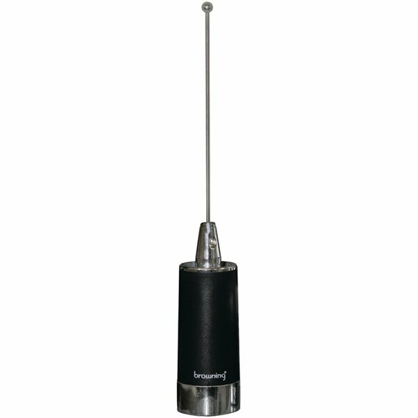 Browning NMO Mounting 26.5MHz–30MHz CB Antenna (Silver) BR-140